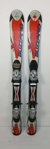 Used Blizzard Xcross 100cm Skis with SL4.5 Bindings (UR79)