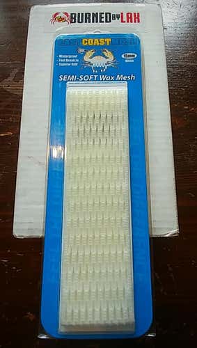 SPECIAL ORDER3 BNWT East Coast Mesh ECD 15mm White Mesh Lacrosse Stringing Piece