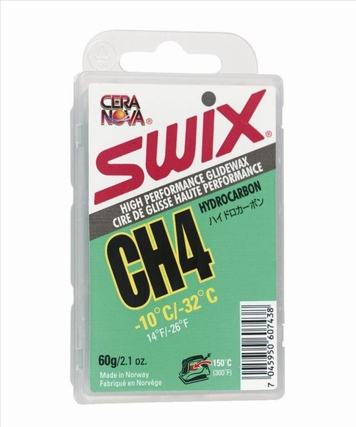 60g Swix Wax Cera Nova CH4 Green | Ski Snowboard Cold Hard