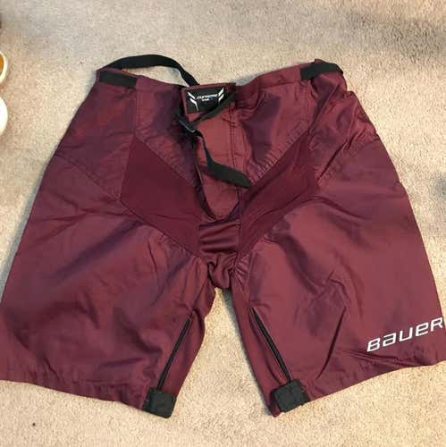 Bauer Pant Shell Burgundy Large