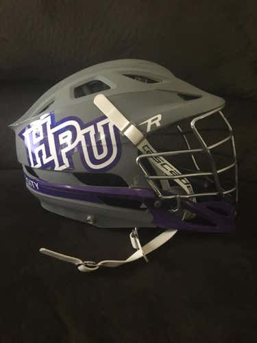 Matte Gray HPU Cascade R Helmet Game Worn