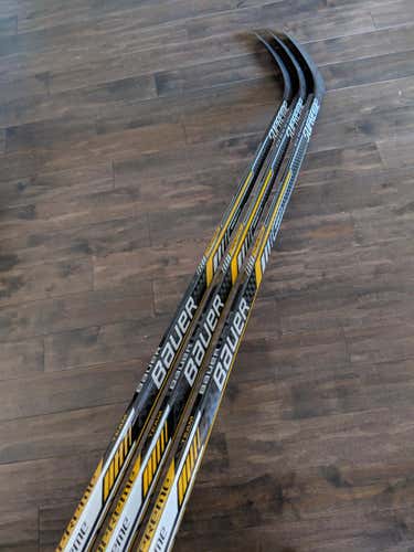 New RH PRO STOCK Bauer Supreme Team Sticks 87 flex P88