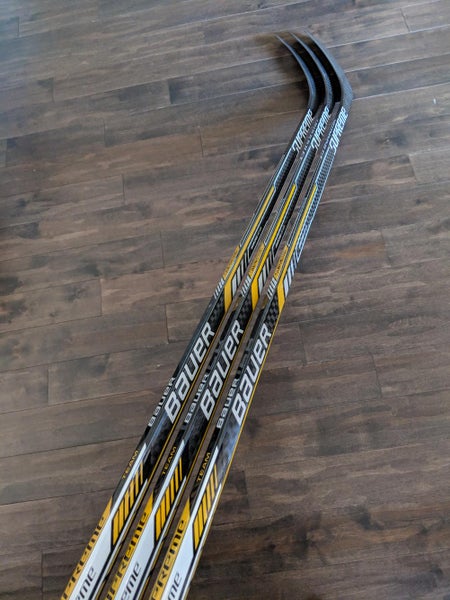 New RH PRO STOCK Bauer Supreme Team Sticks 87 flex P88