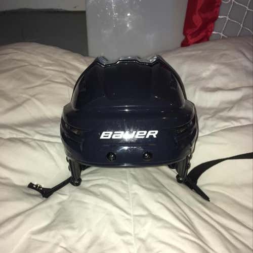 New Bauer RE-AKT Navy Helmet - Medium