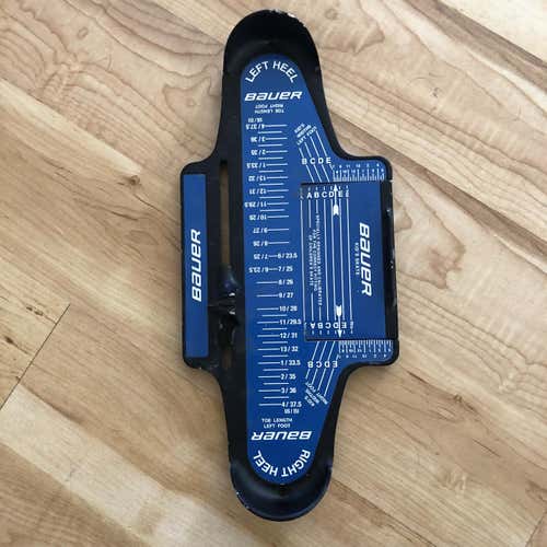 Bauer Youth Skate Sizing Brannock Device