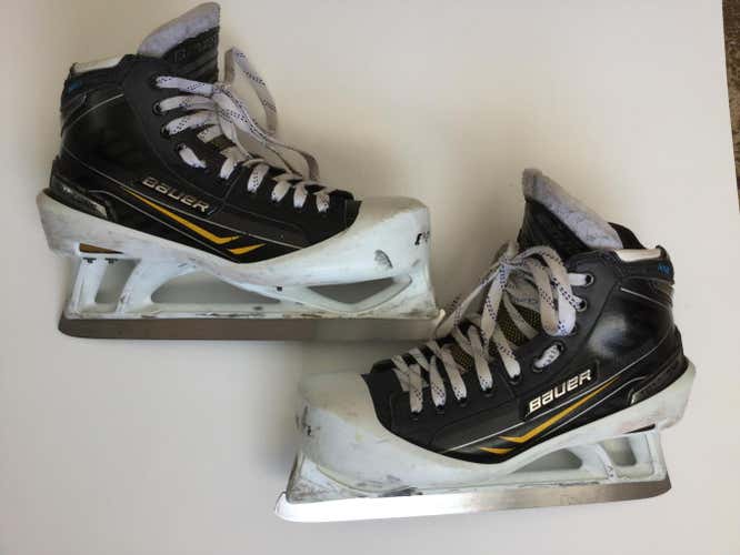 Custom Bauer NXG Pro Goalie Skates with Step Steel - Size 10D