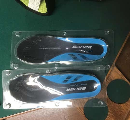 Brand New Bauer Speed Plates