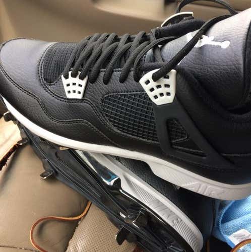 Nike Air Jordan Retro 4 Steel Cleats