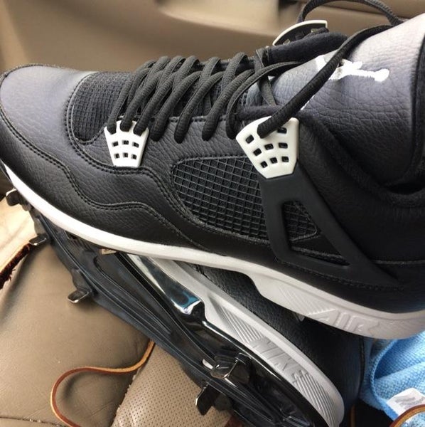 Nike Air Jordan Retro 4 Steel Cleats