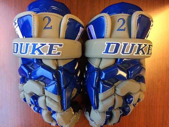 Duke Blue Devils Team Issued Gloves - 2014 NCAA Championship Team