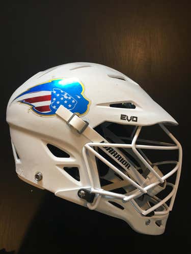 Hofstra Custom American Flag Warrior Evo Helmet