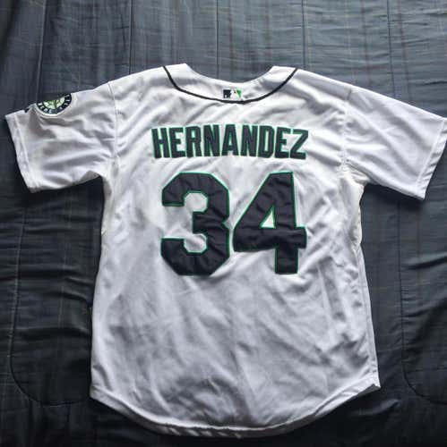 Size 50 (Auth. Majestic) Felix Hernandez ... Worm Once