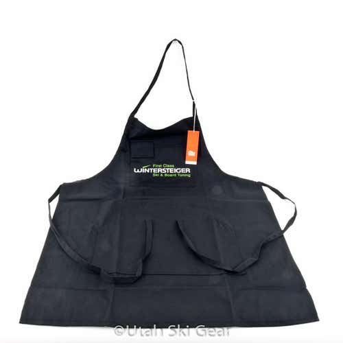 Wintersteiger Ski Snowboard Tuning Apron Backshop Black w/ Logo Heavy Duty