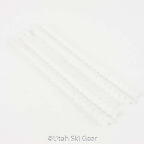 Strip of Binding Hole Plugs - Clear - 100 pieces | Ski Tuning Backshop Remount