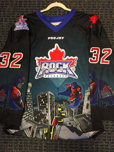 NLL Toronto Rock "Superhero" Jersey - 2015 Team Signed
