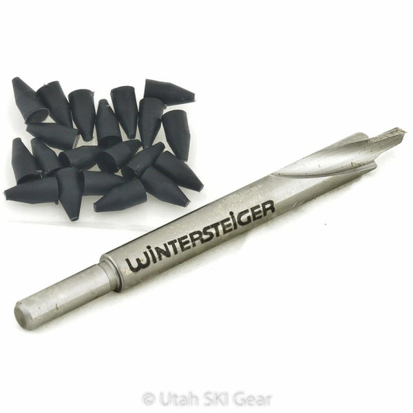 Wintersteiger Ski Binding Mounting Drill Bit 3.5mm x 9.5mm 25 Black Hole Plugs