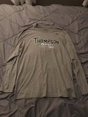 New Nike Thompson Brothers Lacrosse Long Sleeve