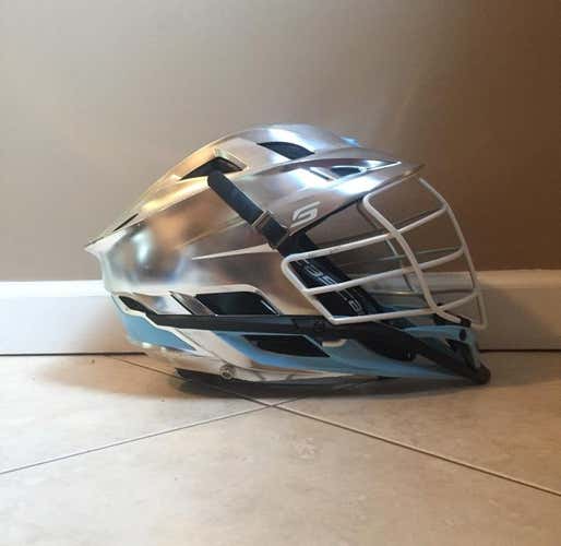 Used Chrome Cascade S Lacrosse Helmet