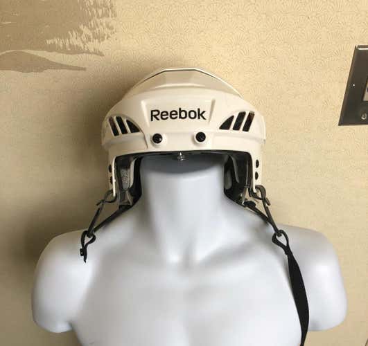 reebok 5k hockey helmet white red new