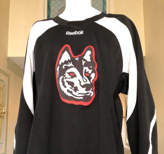northeastern huskies ncaa prostock practice jersey bauer large