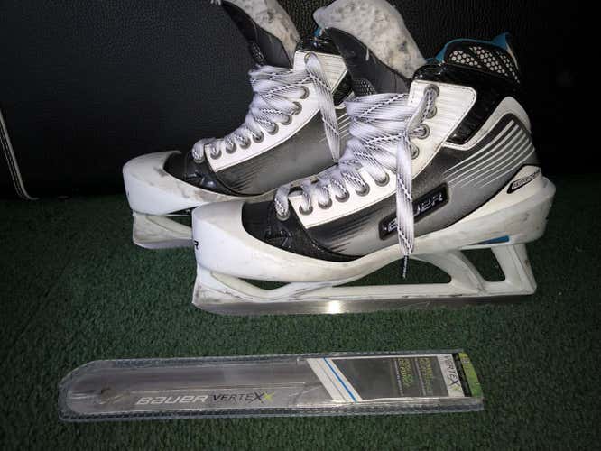 Bauer Reactor 6000 Goalie Skates Senior Size 11