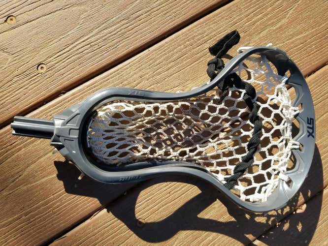 STX Duel Head Faceoff FOGO head  - Nice shape - strung - OFFERS WELCOME