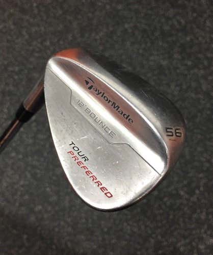 TaylorMade Tour Preferred Wedge, 56 Degrees Loft, 12 Bounce - (Left-Handed)