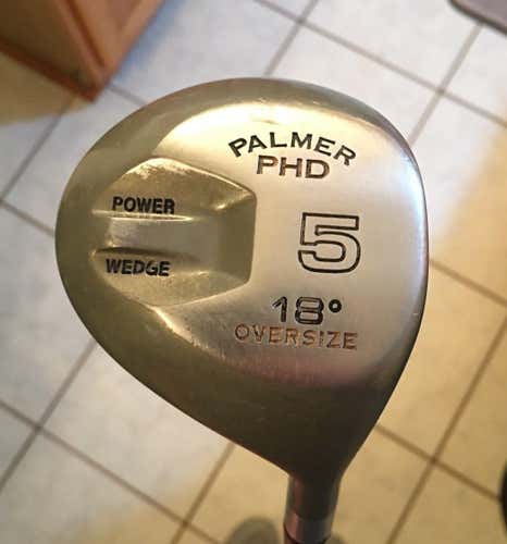 Palmer PHD Oversize 5 Fairway Metal Wood 18 Loft With Power Wedge (3.8 oz. Shaft) - (Right-Handed)