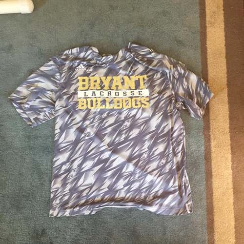 Team Issued Camo Bryant Lacrosse Workout Shirt