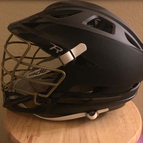 Matte Black R Gold Face mask Never Used