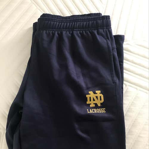 Notre Dame Lacrosse Sweatpants Team Issued