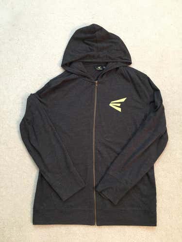 Easton Full Zip Hoody Dark Grey Senior Large