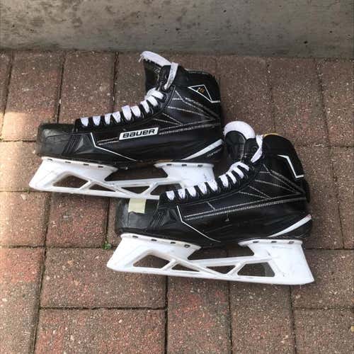 Bauer Supreme 1S 11 D Pro Stock Goalie Skates - No Steel