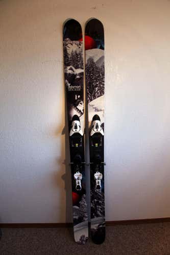 Salomon Rocker2 108 174 cm. Salomon Z12 Demo Bindings Rocker Downhill Skis