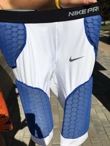 New Nike Pro Combat Padded pants w/ Blue padding