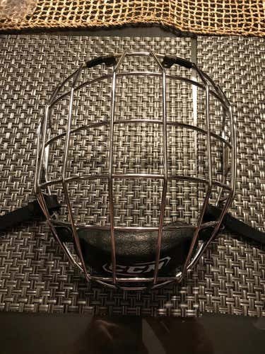 CCM CHROME CAGE EXTREMELY RARE LIKE NEW CONDITION