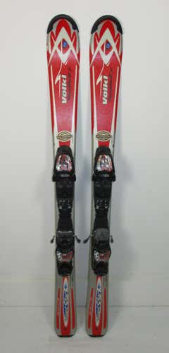 Used Junior Volkl TigerShark 110cm Skis with Marker Bindings (UR130)