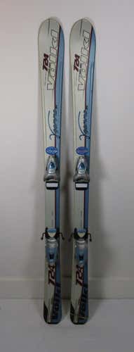 Used Junior Volkl Gamma 140cm Skis with Look Bindings (UR135)