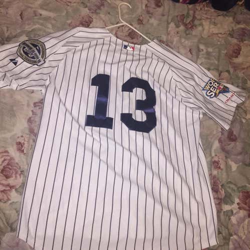 (Auth. Majestic) A-Rod Jersey Size 52