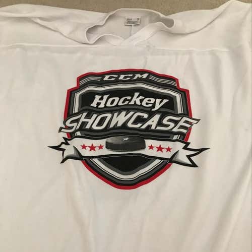 CCM Hockey Showcase Jersey XL WHITE