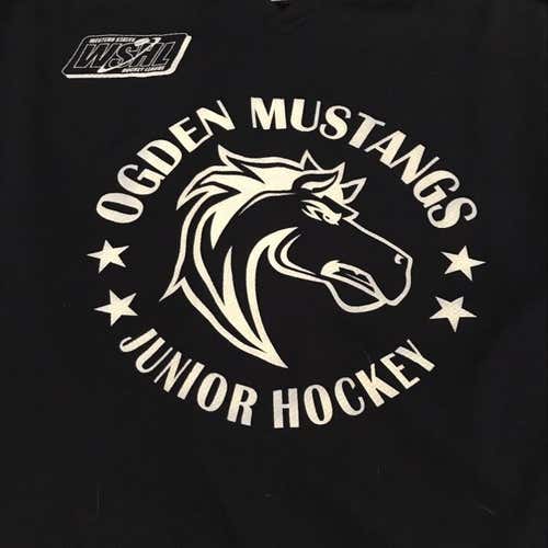Ogden Mustangs WSHL Hockey Jersey Dark Blue XL
