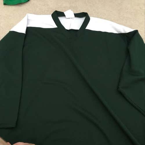 Used Hockey Jersey Forest Green Size L
