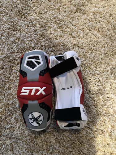Custom Ohio State New STX Arm Pads