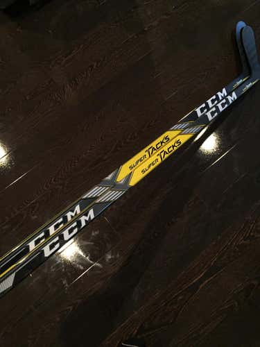 (2 pack) New  CCM SuperTacks Pro Stock, LH, P46 Curve 75 FLEX