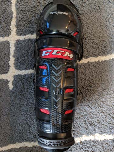 New CCM RBZ Shin Pads Senior - 14" - Pro Stock - New