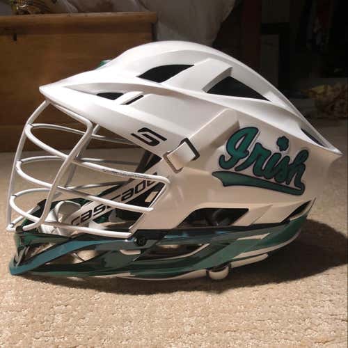 Notre Dame Green And White Alternate Helmet