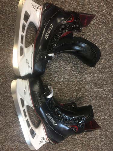 New Bauer Prostock custom Vapor 1X Skates Senior Size 8 1/4 EE/A width with speed plates 675.00