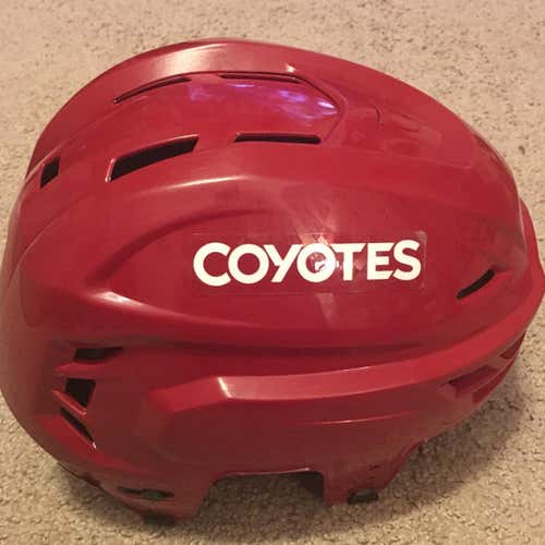 Pro Stock Arizona Coyotes Game Used Helmet
