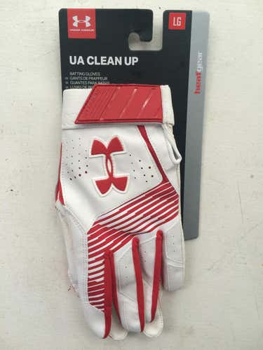 New Under Armour UA Clean Up Batting Gloves  Men's Large