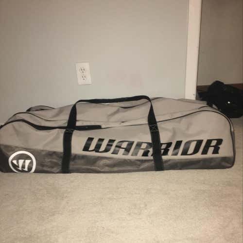 Gray Warrior Lacrosse Bag